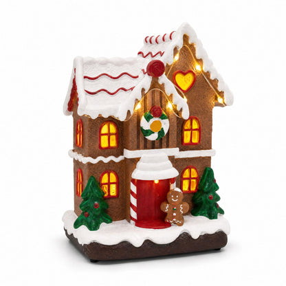 Leuchtendes Weihnachtsdorfdhaus Brehn