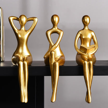 Modern Abstract Figurine Set Brehn