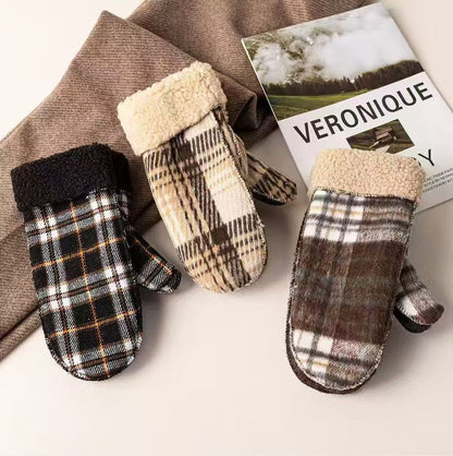 Plüschgefütterte Thermohandschuhe Brehn