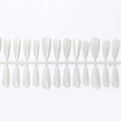 Professionelle klare Press-On-Nageltipps Brehn