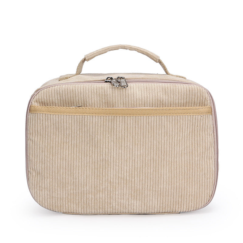 Erdbeerdruck isolierte Lunch-Tasche