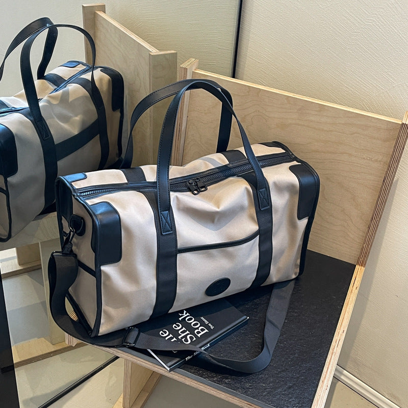 Sportliche Freizeit-Duffel-Tasche mit Strapazierfähigem Material und Verstellbarem Schultergurt Brehn