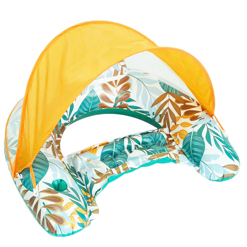 Unisex Aufblasbare Entspannungsinsel mit Sonnenschutz Brehn