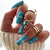 Verspielt dekoriertes Press-On Nail Art Set Brehn