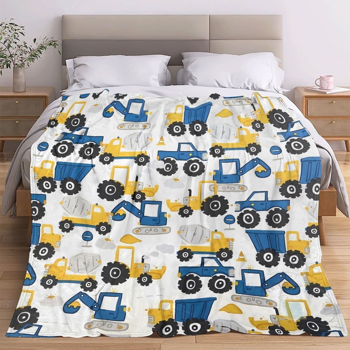 Cartoon-Themen Fleece-Decke
