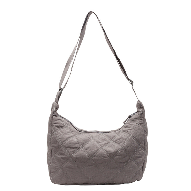 Gepolsterte Hobo-Tasche