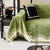 Modern geometrisches Muster Sofa-Wurfdecke