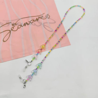Bunte Brillenhalterkette mit Niedlichen Tiermotiven Brehn