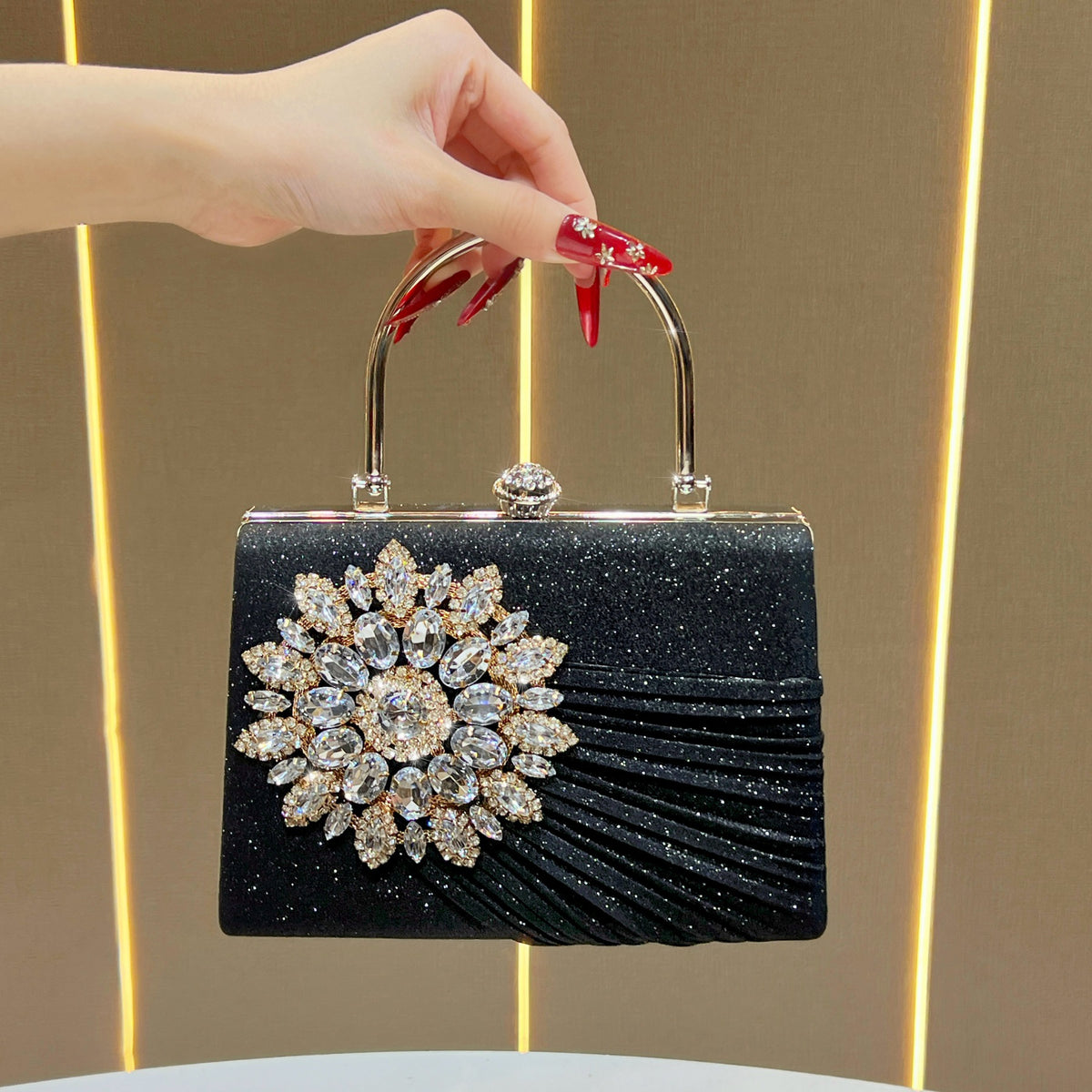 Dekorativer Abend-Handtasche