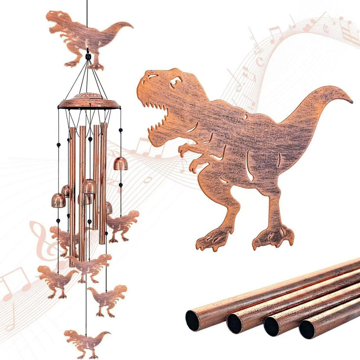 Dekorativer Windspiel mit Dackel-Design Brehn