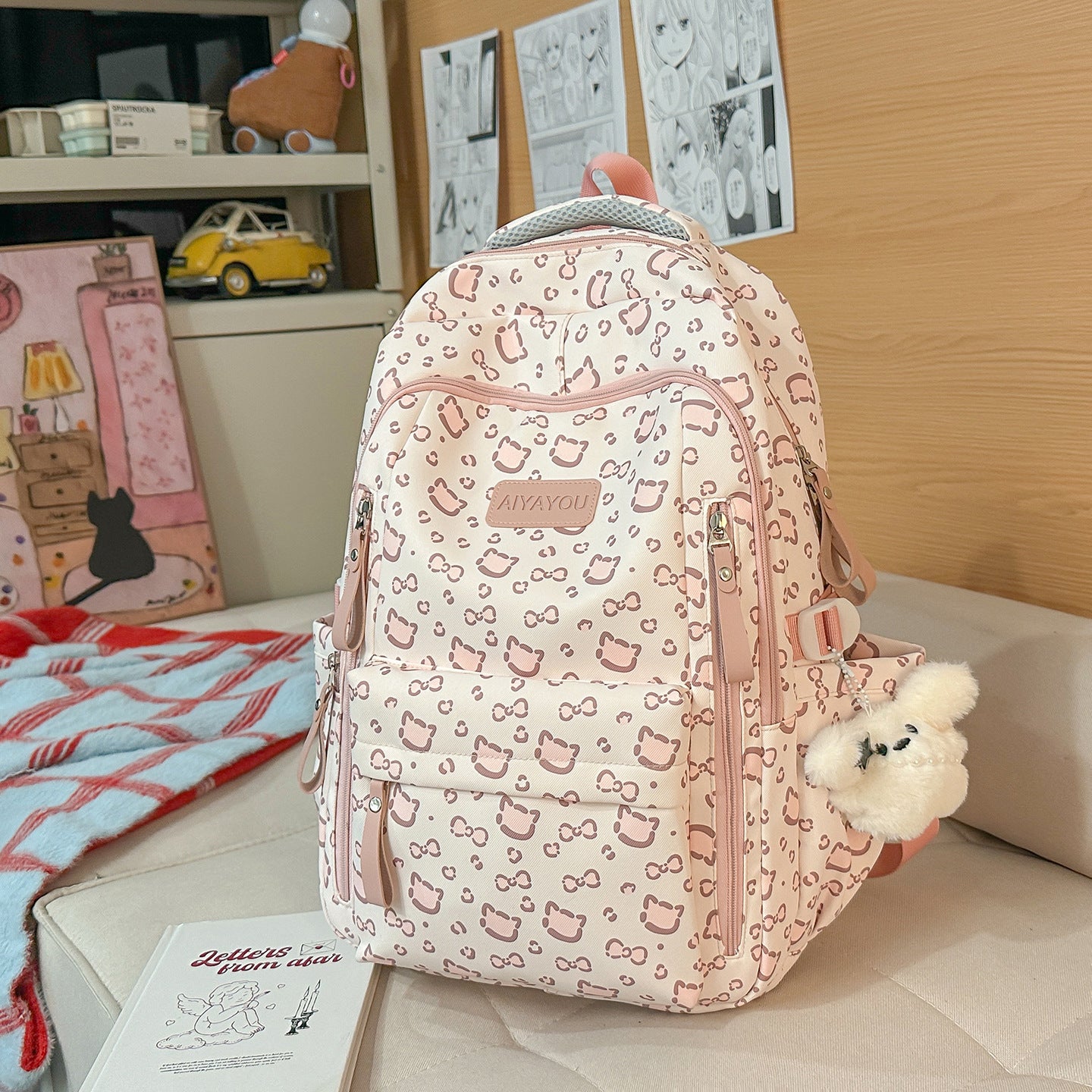 Verspielter Bedruckter Rucksack