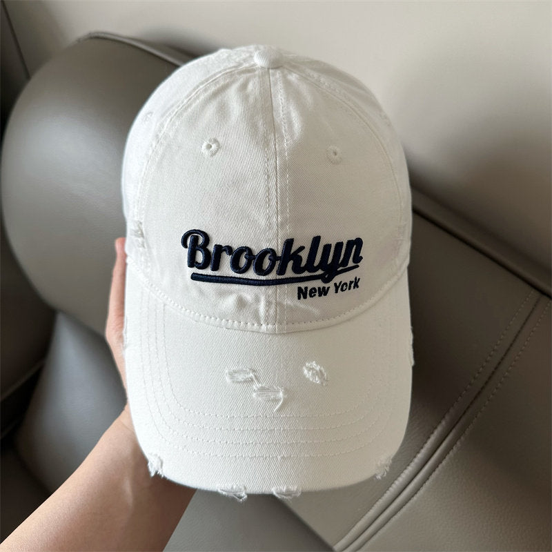 Herren Distressed Brooklyn Baseball Cap Brehn
