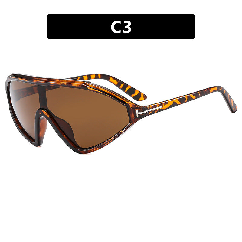 Damen Sport Sonnenbrille mit aerodynamischem Design und UV-Schutz Brehn