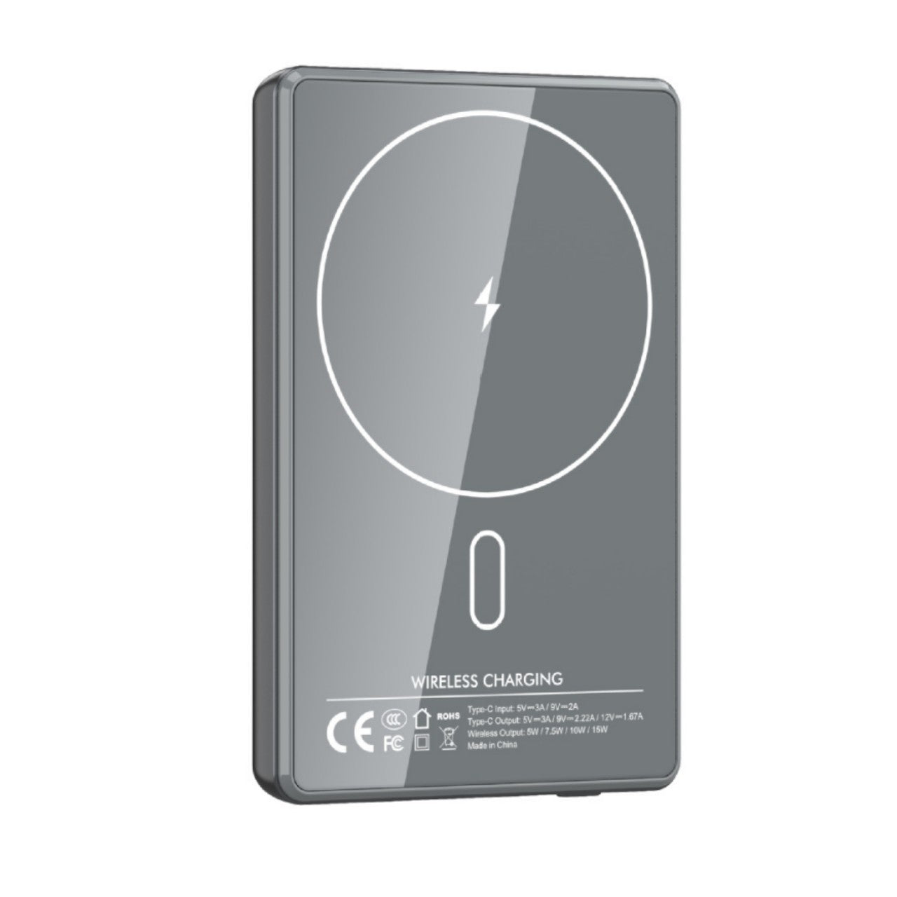 Digitale Präzisions-Powerbank mit Led-Display und Schneller Ladefunktion Brehn