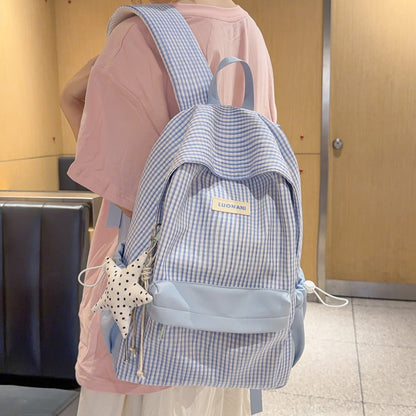 Stylische gestreifte Rucksack Brehn