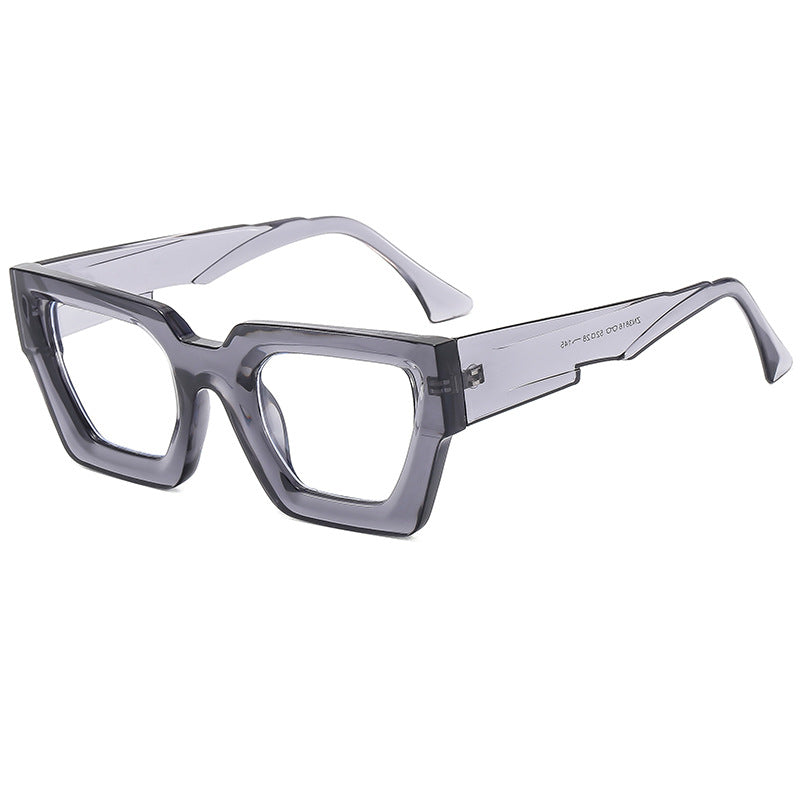 Damen stylische quadratische Sonnenbrille im modernen Design mit veredelt Kunststoffrahmen Brehn