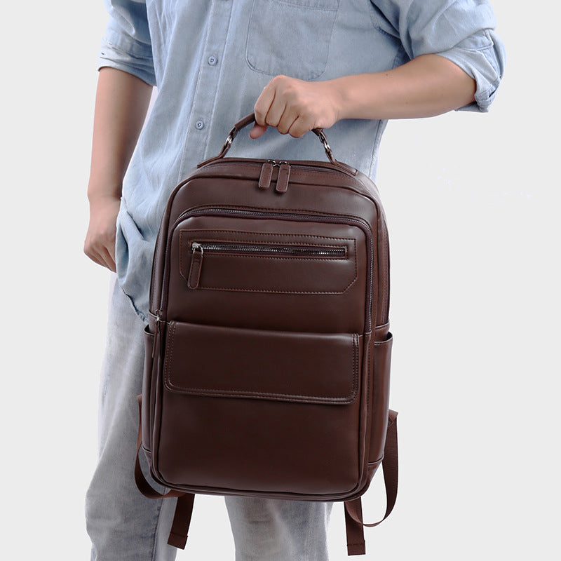 Executive Leder Rucksack Brehn