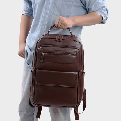 Executive Leder Rucksack Brehn