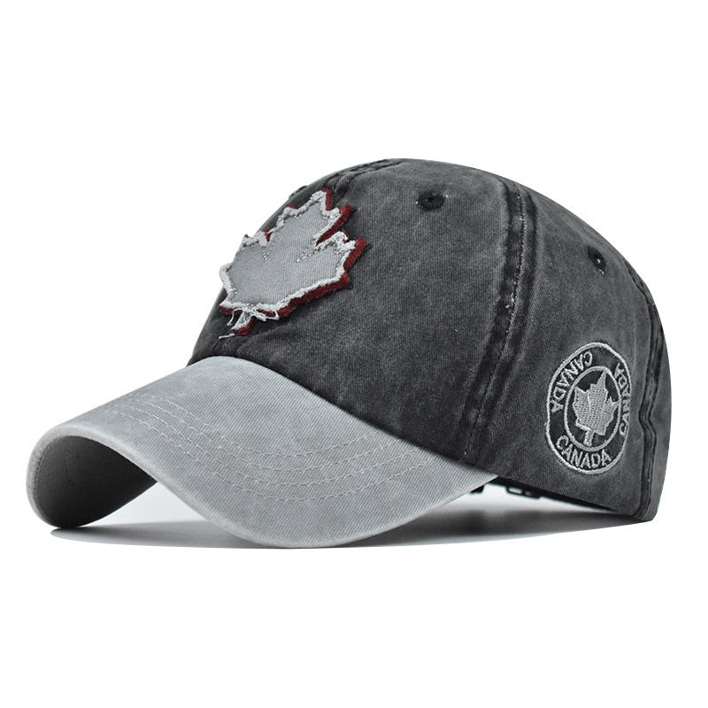 Damen Distressed Canvas Baseball Cap Brehn