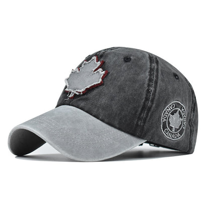 Damen Distressed Canvas Baseball Cap Brehn