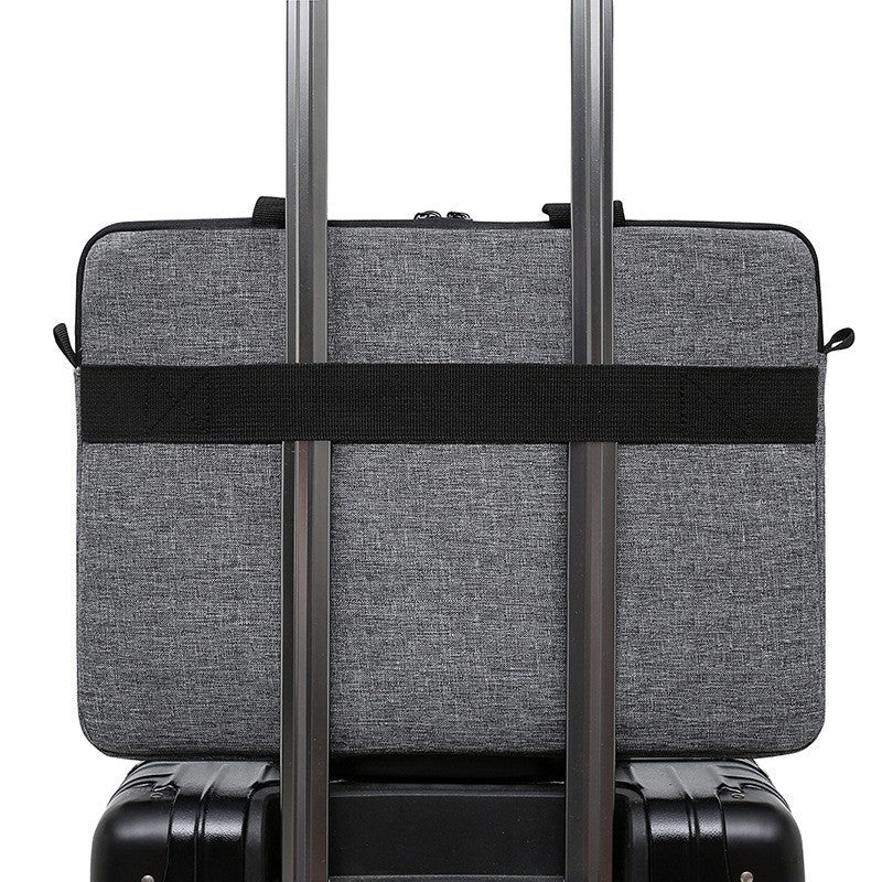 Professionelle Slim Laptop Aktentasche Brehn