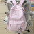 Charmante Sternen Druck Hase Rucksack