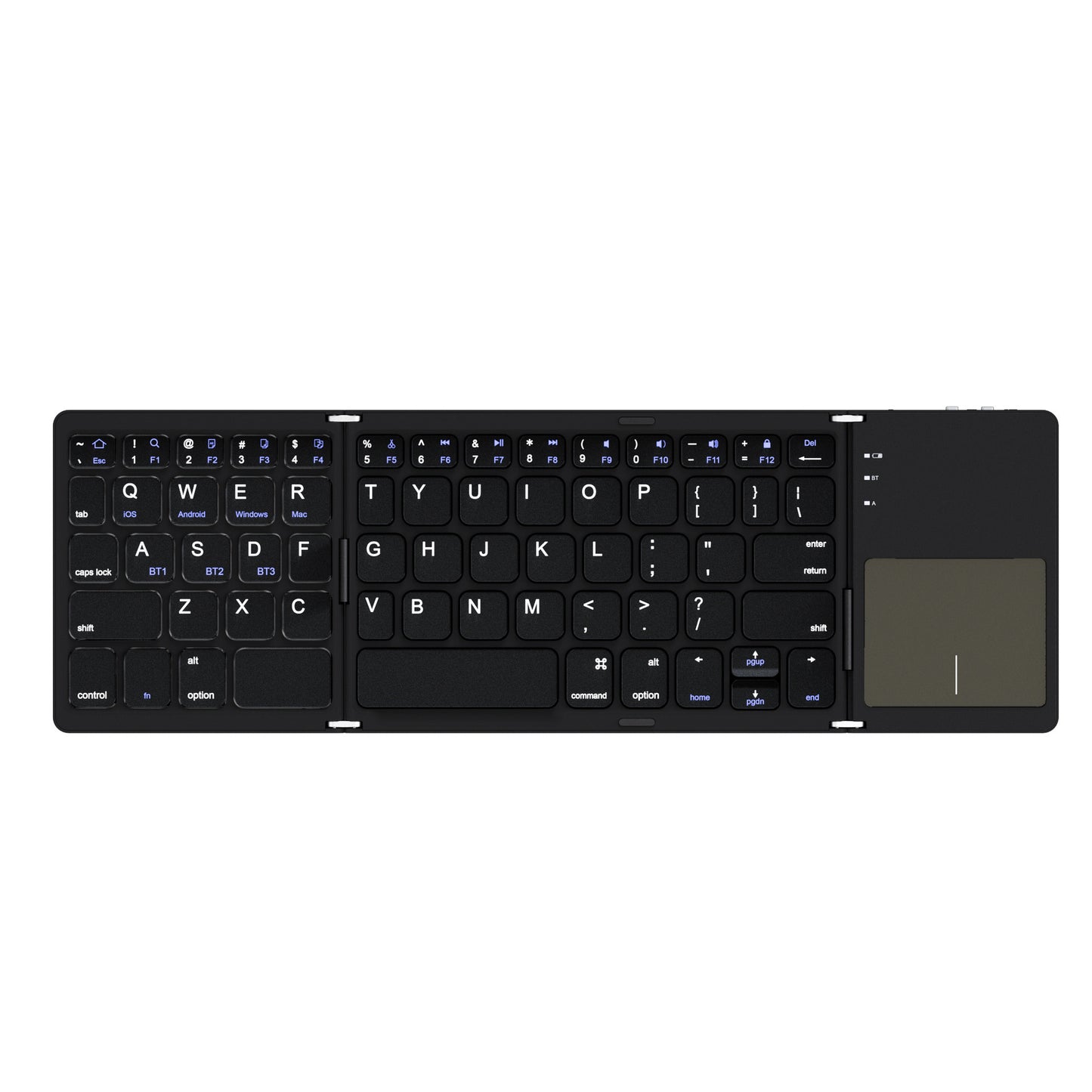 Faltbare drahtlose Touchpad-Tastatur Brehn