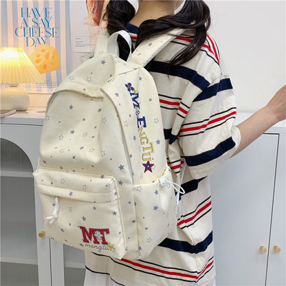 Stylischer mit Sternen verzierten Cordura-Rucksack Brehn