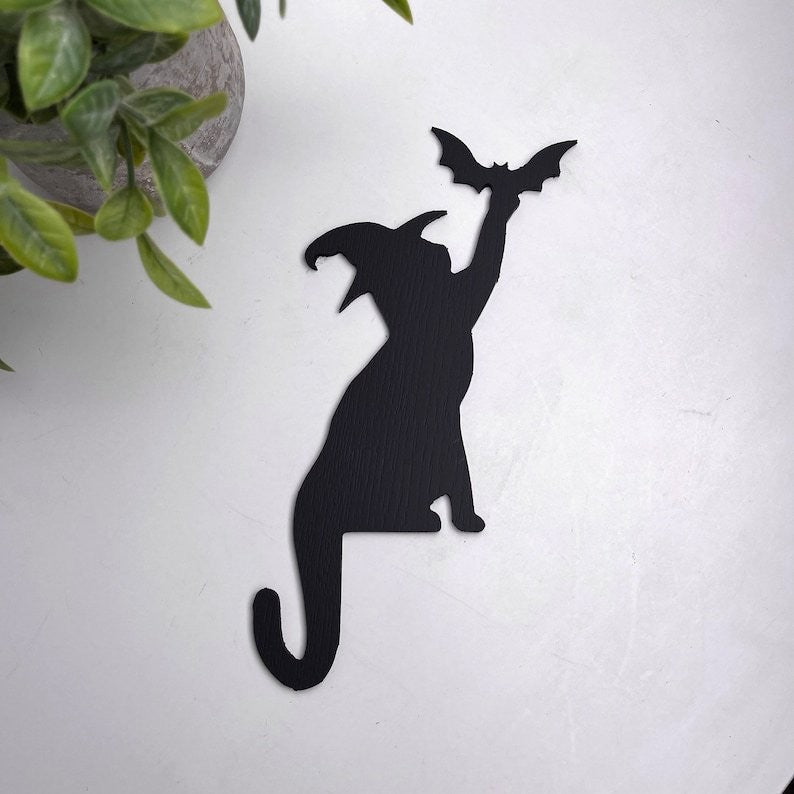 Verspielte Katze Dekorative Wandkunst