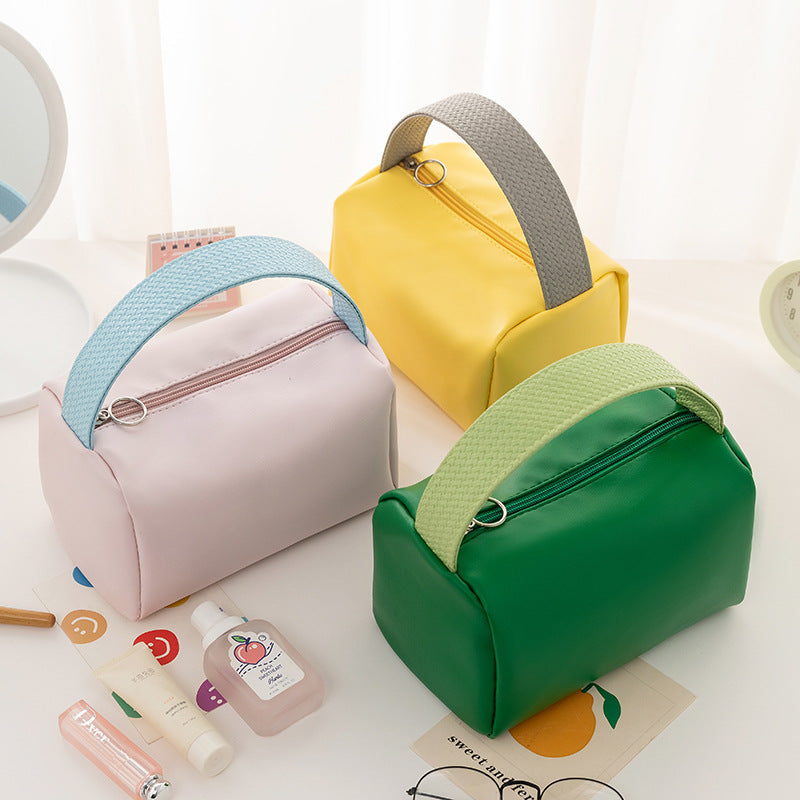 Elegante Kunstleder Kosmetiktasche Brehn