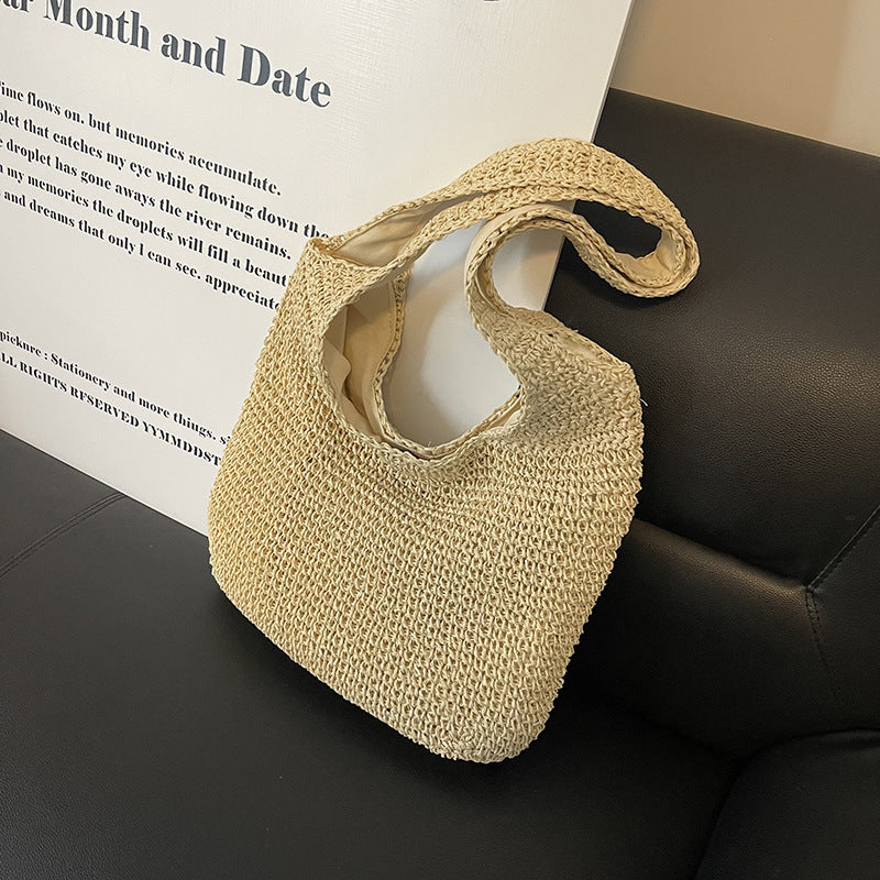 Handgefertigte Geflochtene Schultertasche