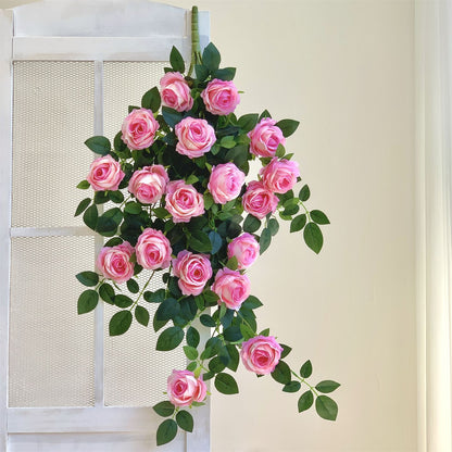 Elegante Blumen Wanddekoration