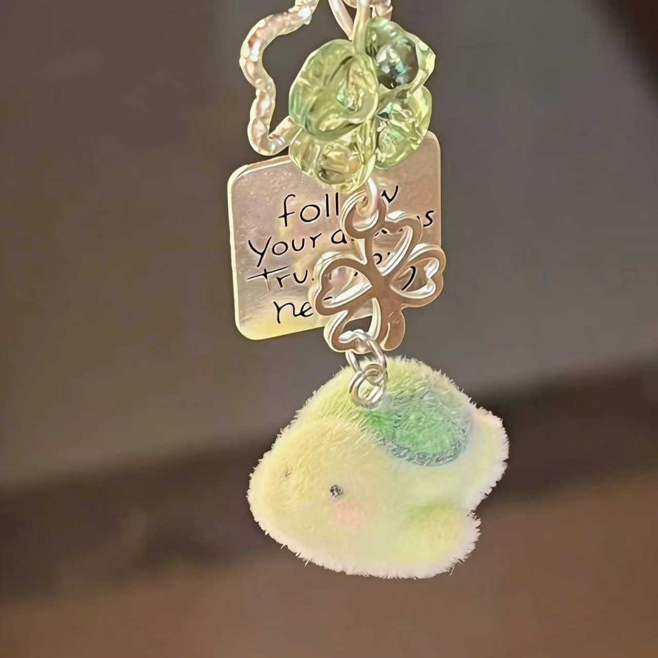 Inspirierende Schildkröte Charm Schlüsselanhänger Brehn