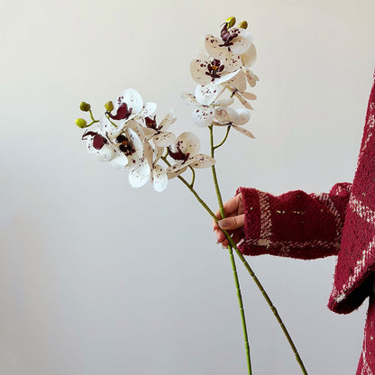 Elegante Blumenmuster-Jacke