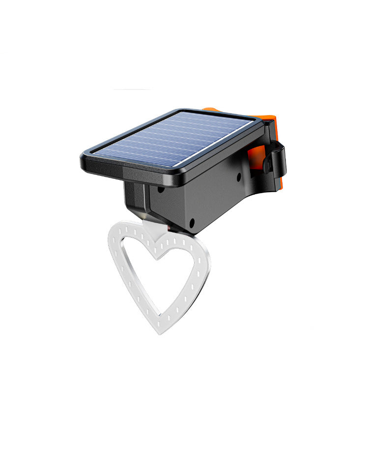 Solarbetriebene LED-Fahrradsicherheitslicht Brehn