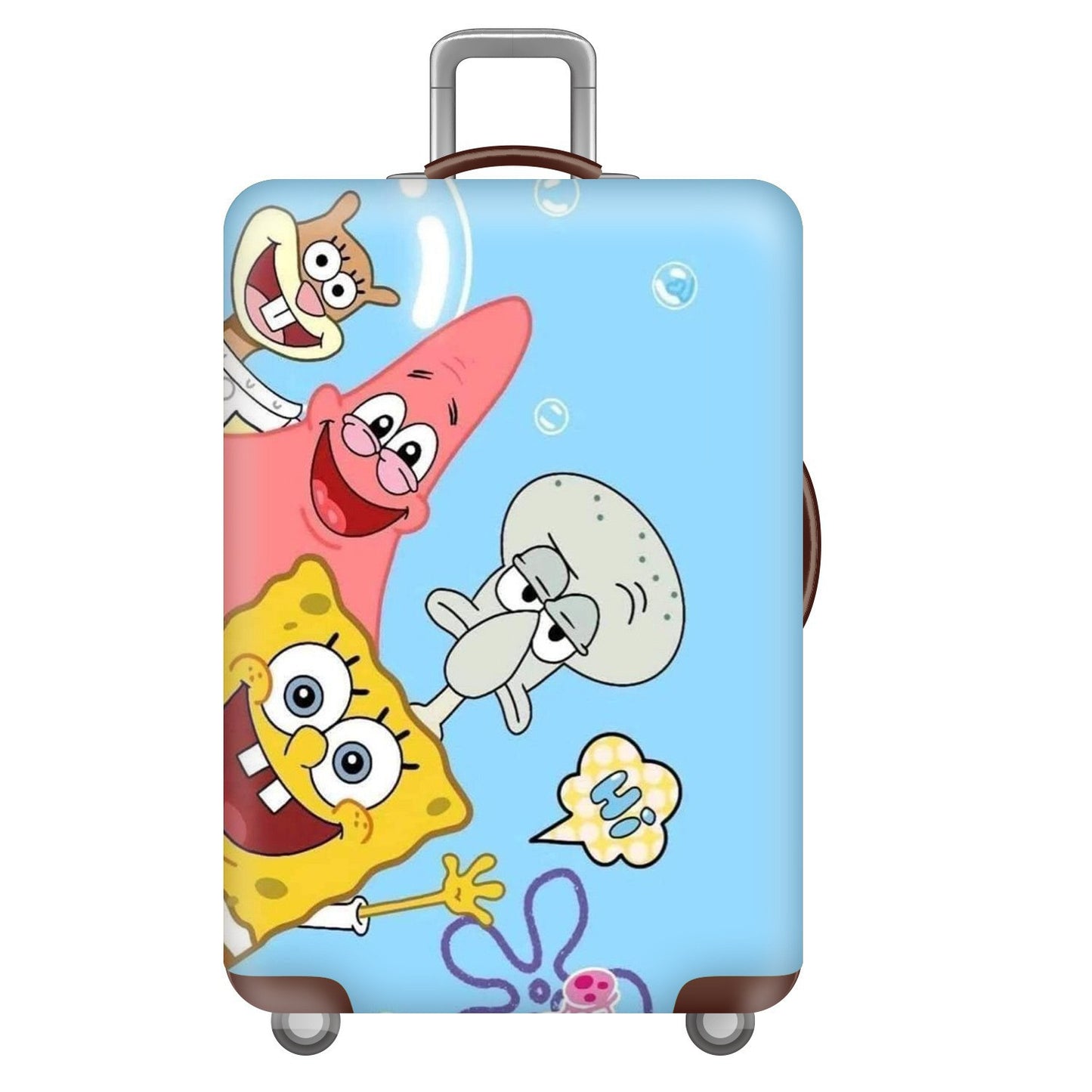 Unisex Hartschalenreisekoffer mit buntem Cartoon-Motiv Brehn