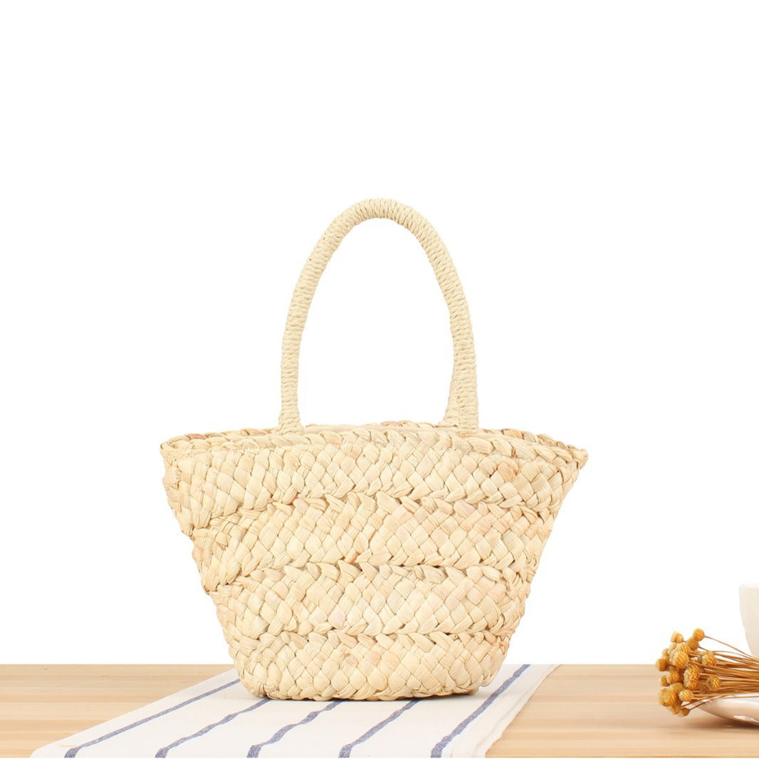 Handtasche Aus Natürlichem Geflochtenem Material Brehn