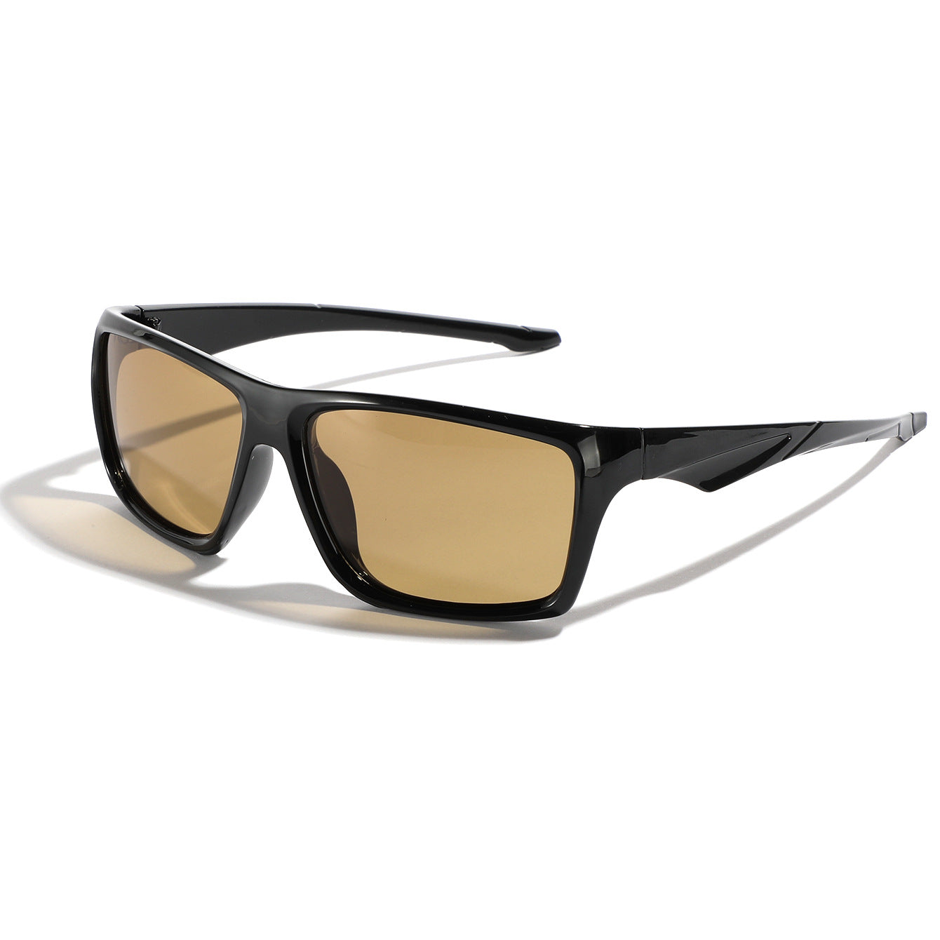 Damen sportliche Sonnenbrille mit robustem Rahmen und UV-Schutz Brehn