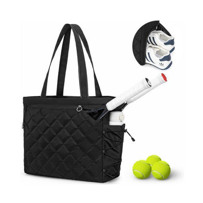 Gestepptes Tennis-Gear-Tote-Bag Brehn