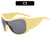 Sportliche Sportliche Wickelsonnenbrille