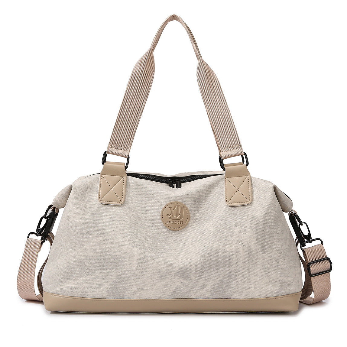 Klassische Canvas Wochenend Duffle Brehn