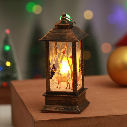 Nostalgische Weihnachtslaterne mit LED-Leuchte Brehn