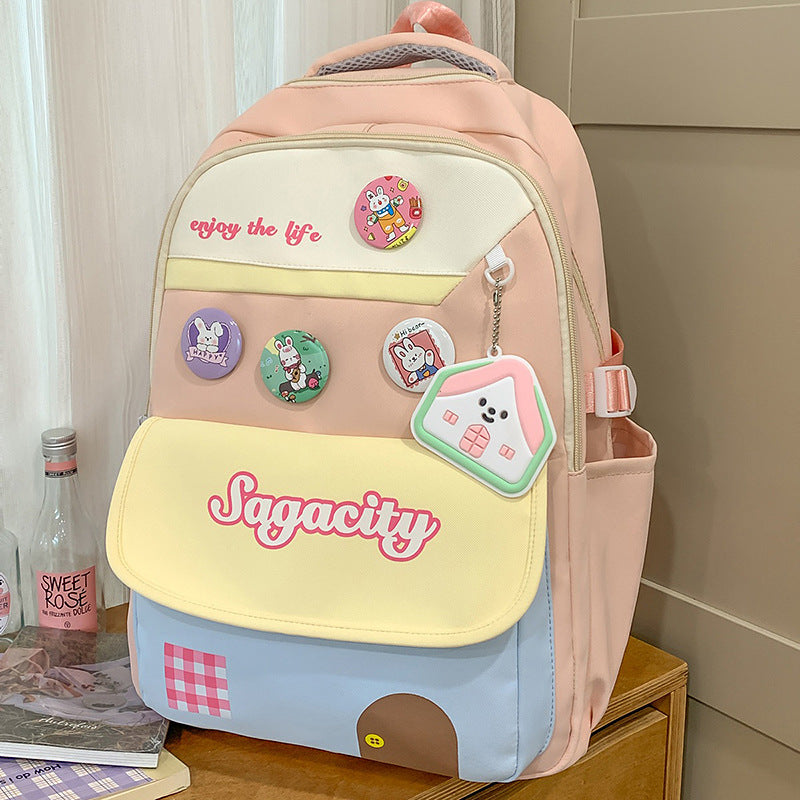 Niedlicher Charakter-Themen Mehrfach-Taschen Schulrucksack
