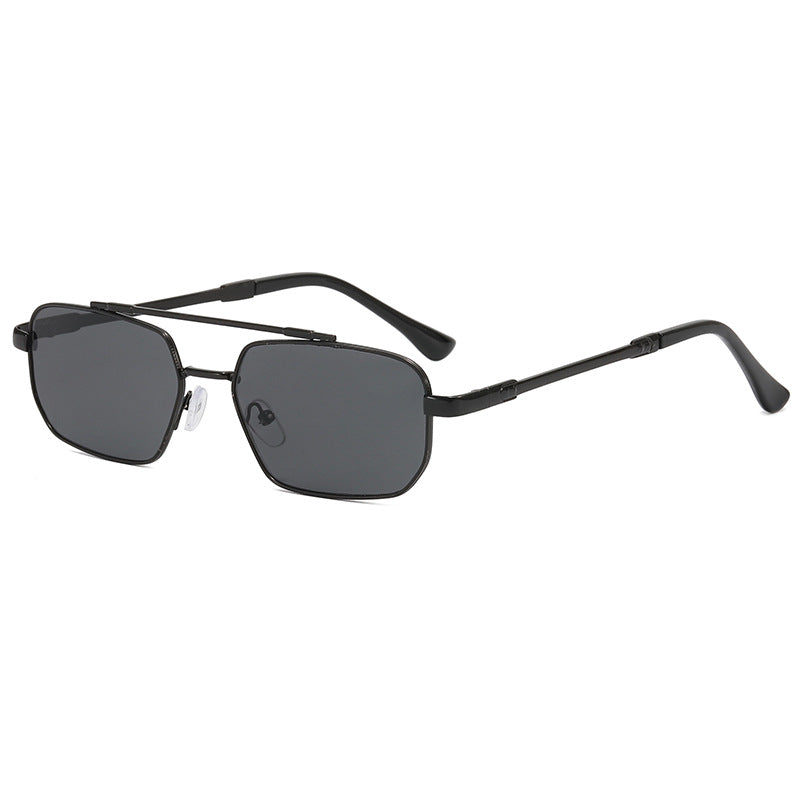 Damen modische geometrische Brille mit leichtem Metallrahmen Brehn