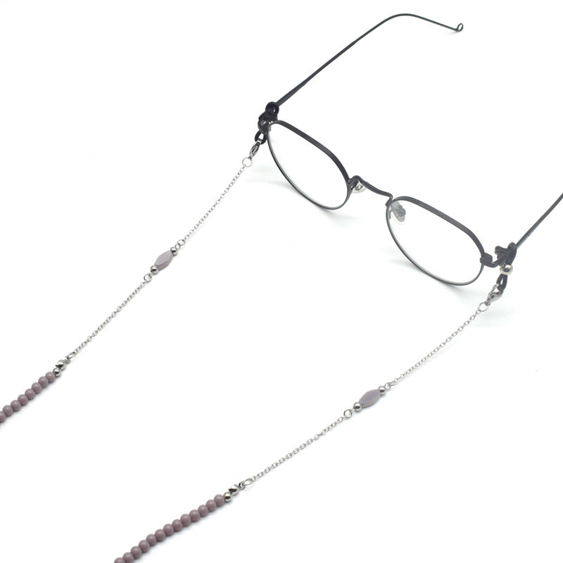 Elegante Perlen-Brillenhalter-Halskette Brehn