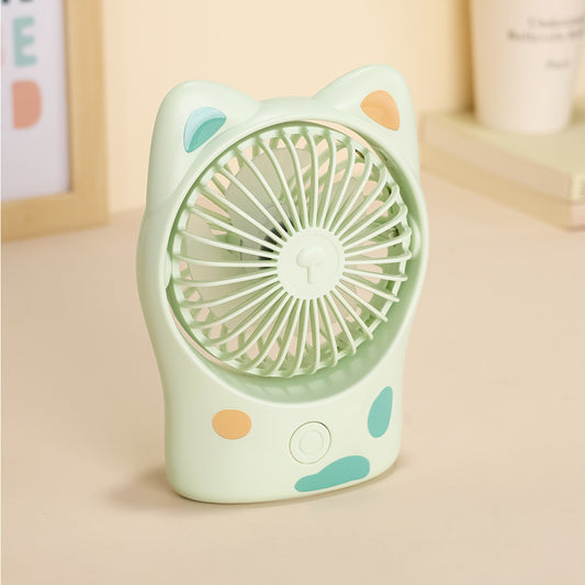 Damen Tragbarer Mini-Kühlen Ventilator mit Katzenohren Brehn