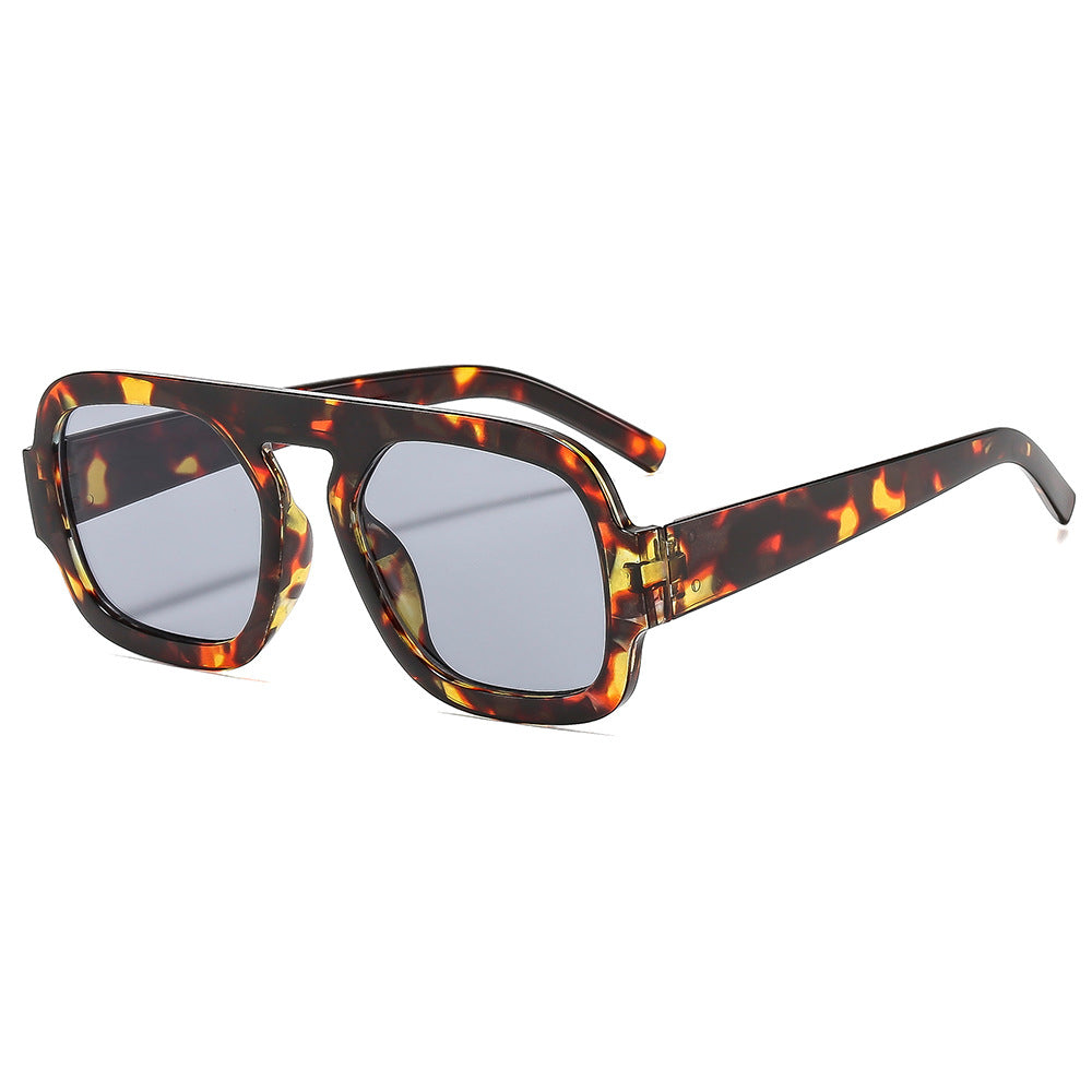 Herren Bold Retro-inspirierte quadratische Sonnenbrille Brehn