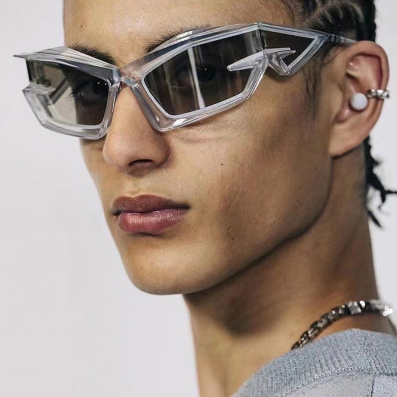 Damen futuristische Sport-Sonnenbrille Brehn