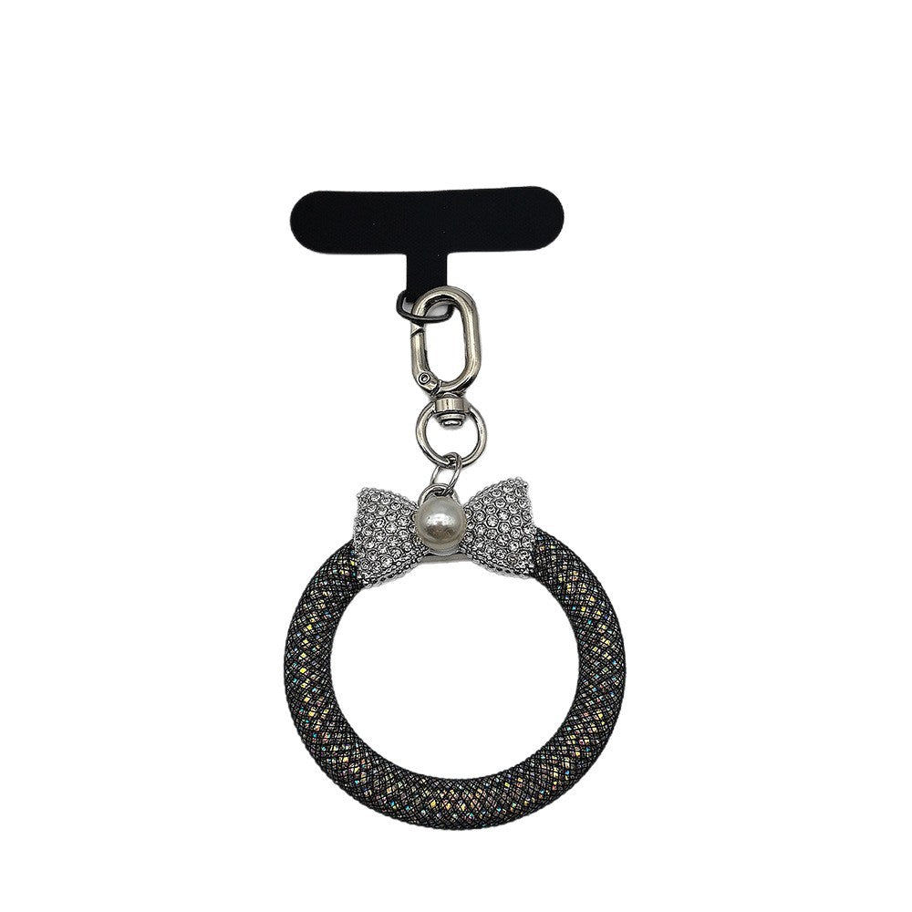 Eleganter Strass Schleife Schlüsselanhänger Brehn