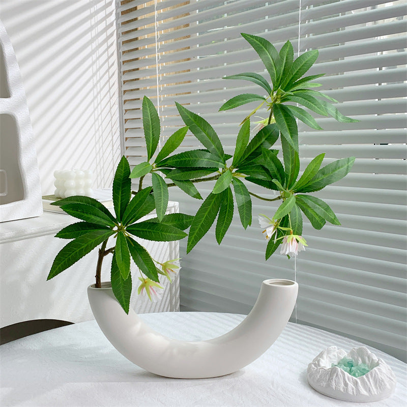 Moderner Minimalistischer Keramischer Blumenvasen